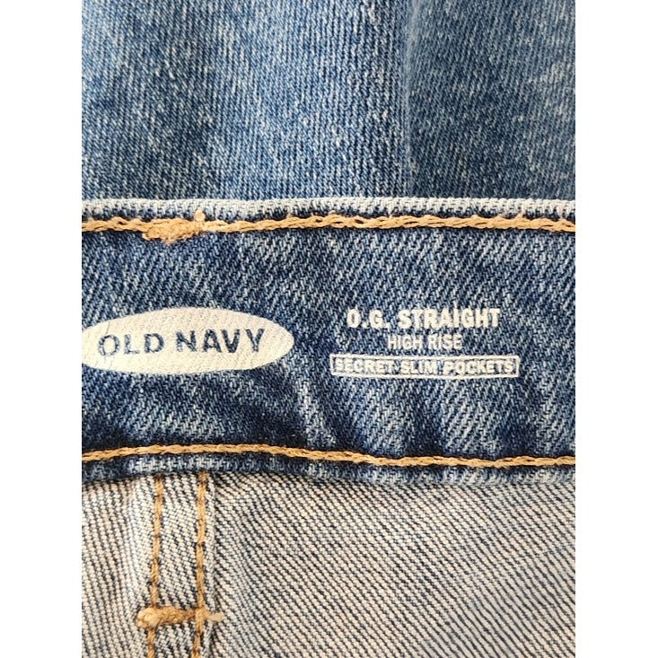 Old Navy OG Straight High Rise Ankle Jeans Size 24 Plus
