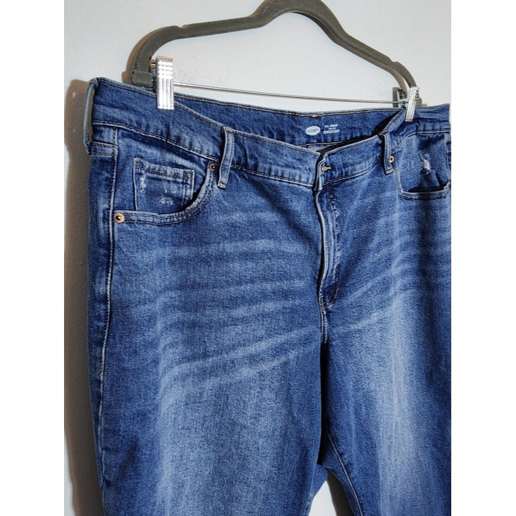 Old Navy OG Straight High Rise Ankle Jeans Size 24 Plus