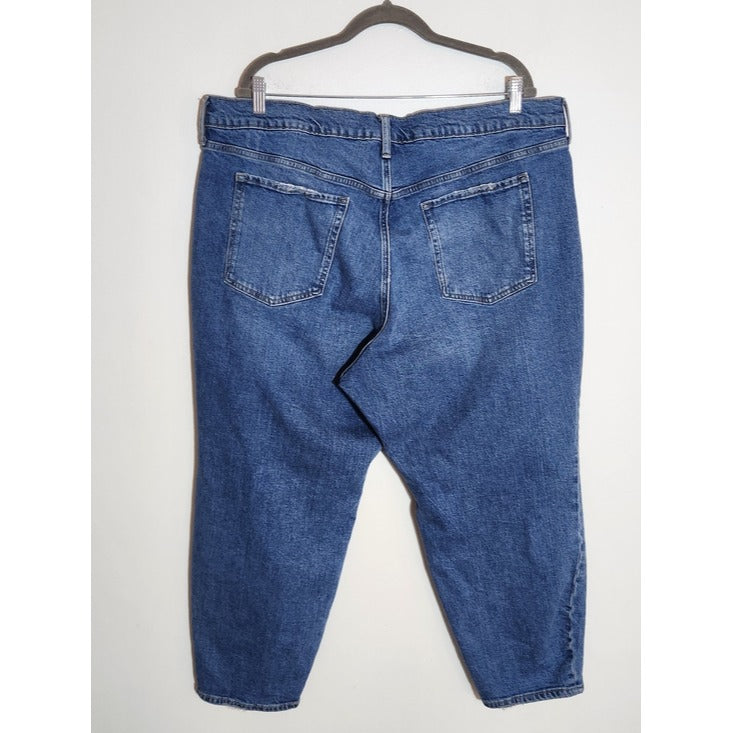 Old Navy OG Straight High Rise Ankle Jeans Size 24 Plus
