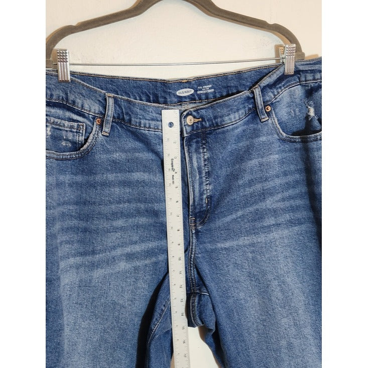 Old Navy OG Straight High Rise Ankle Jeans Size 24 Plus