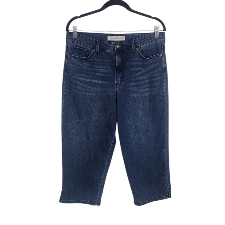 Gloria Vanderbilt Dark Wash Capri Jeans Size 12