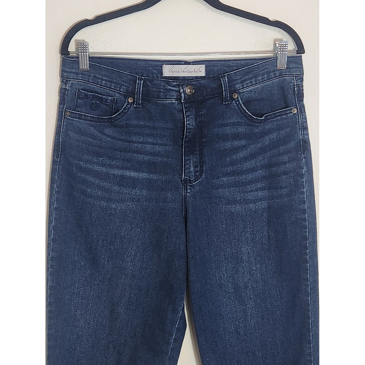 Gloria Vanderbilt Dark Wash Capri Jeans Size 12