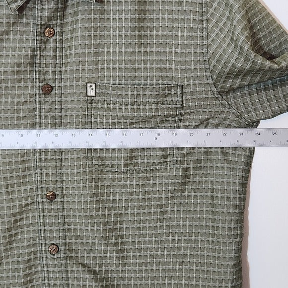 Original Island Sport Green Long Sleeve Shirt Size XL