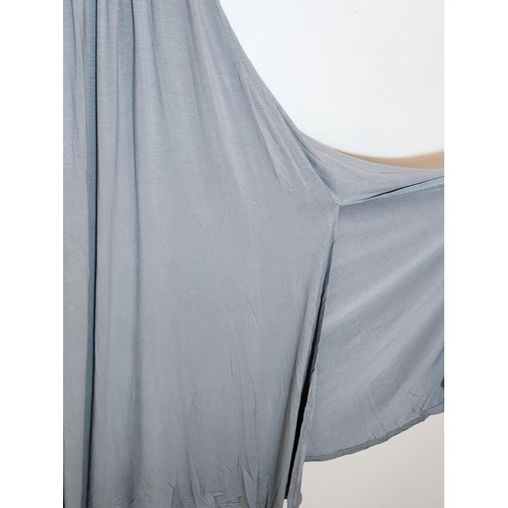 Lulus Dusty Mint Boho Sleeveless Maxi Dress with Tie Waist Size XL NWT