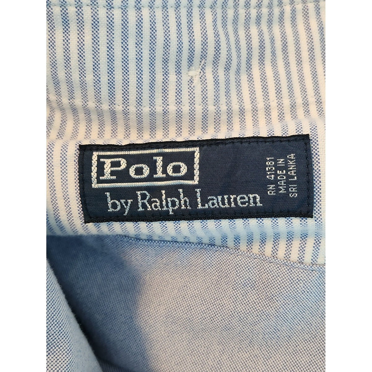 Polo Ralph Lauren Light Blue Cotton Chino Shorts Size 40