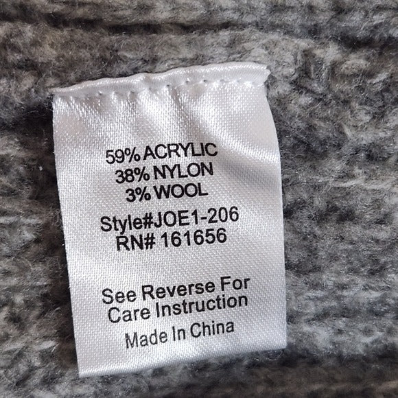 Like Love Gray Fuzzy Sweater Size Large Like Love Gray Comfy Sweater