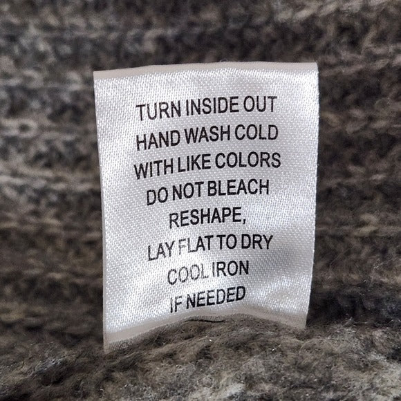 Like Love Gray Fuzzy Sweater Size Large Like Love Gray Comfy Sweater