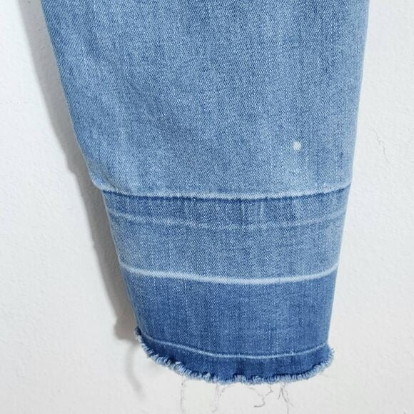 Seven7 Distressed Skinny Cropped Jeans Size 6