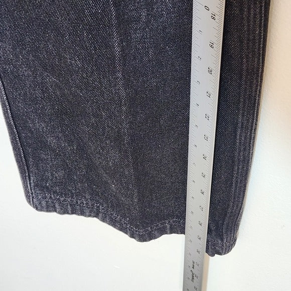 Duluth Trading Co Black Relaxed Fit Straight Leg Jeans Size 40 x 30
