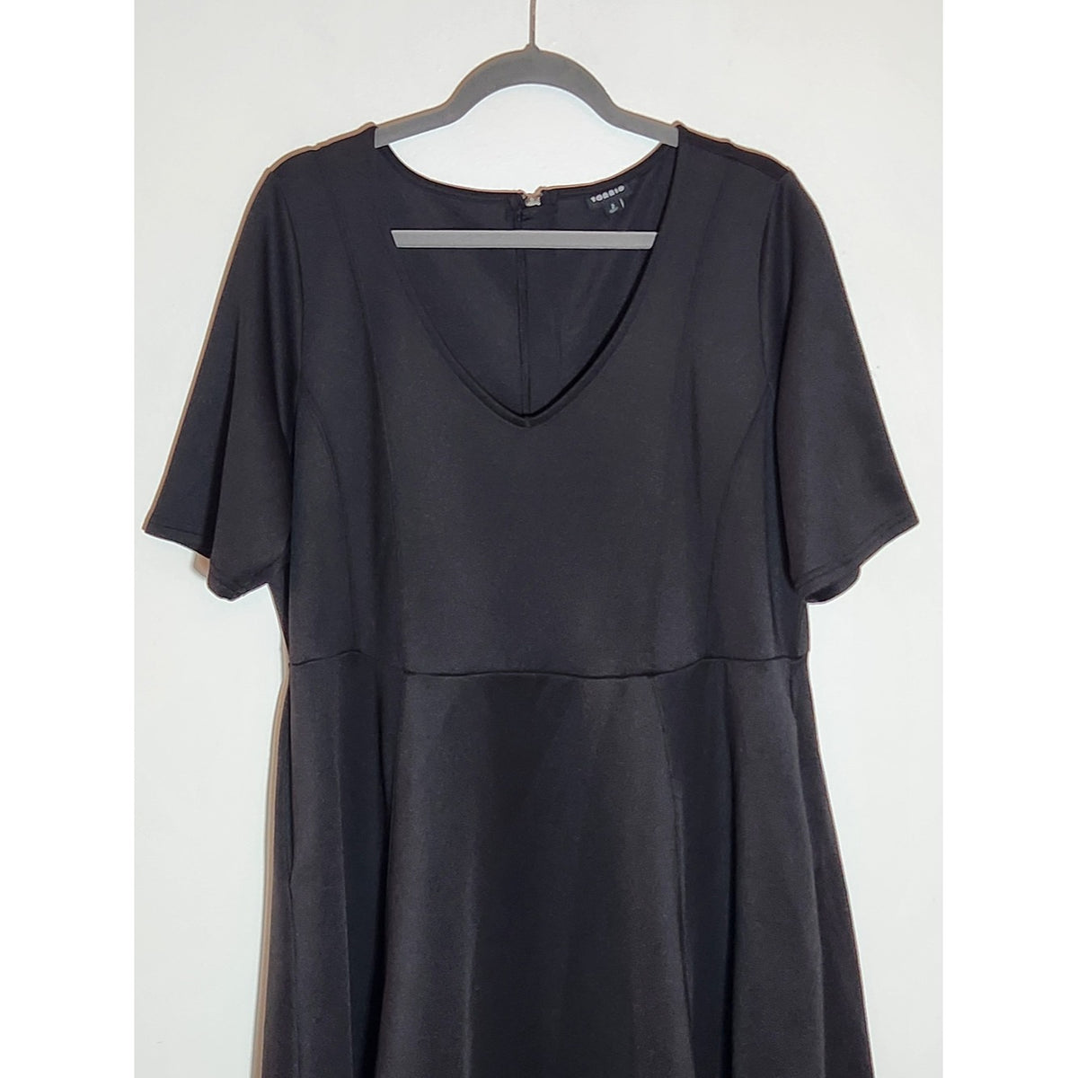 Torrid Black Fit and Flare Mini Dress Size 2X