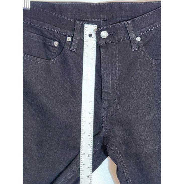Levi's 559 Relaxed Straight Fit Black Jeans Size 34 x 30