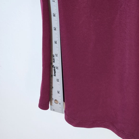 Maurices Burgundy Lace Sleeve Mini Dress Size Small Wedding Guest Dress