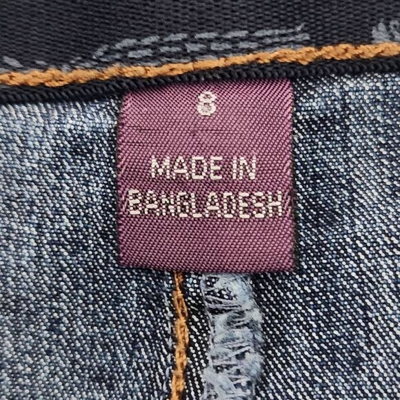 Gloria Vanderbilt Dark Wash Capri Jeans Size 8