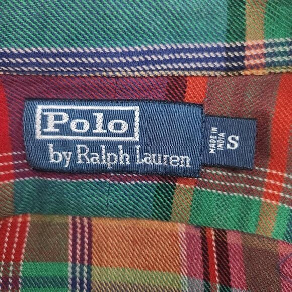 Polo Ralph Lauren Multi-Color Button-Up Shirt Size Small Preppy Cotton Shirt