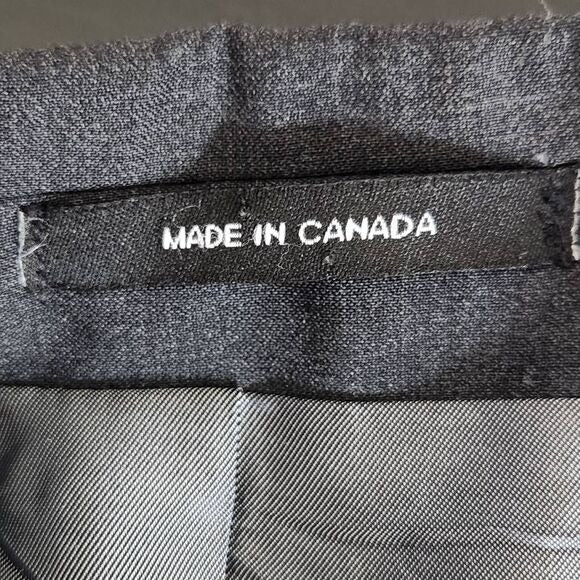 Calvin Klein Gray Sport Coat 42R wedding guest sport coat Charcoal Gray Blazer