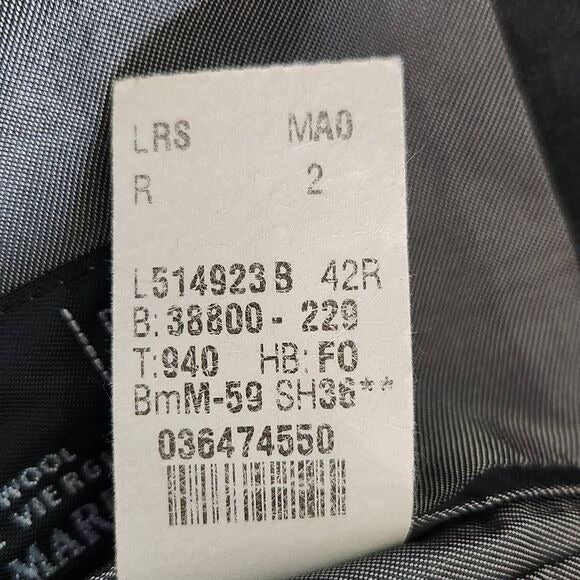 Calvin Klein Gray Sport Coat 42R wedding guest sport coat Charcoal Gray Blazer