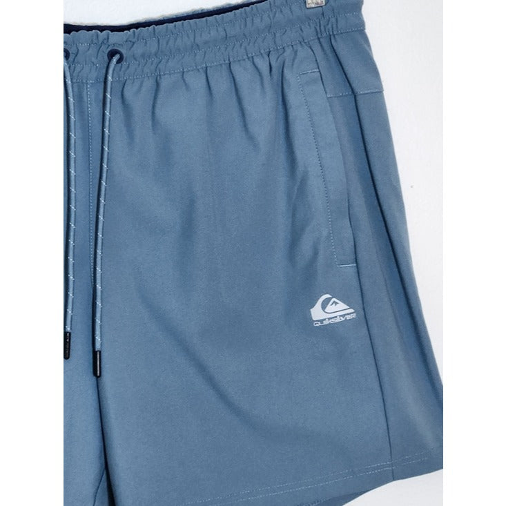 Quiksilver Mens Blue Pull-On Athleisure Shorts Size Large