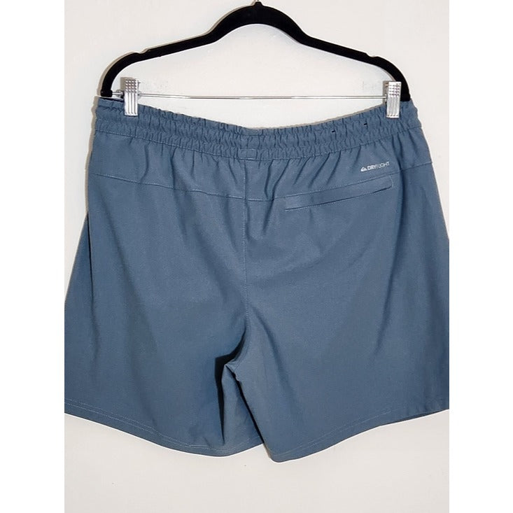 Quiksilver Mens Blue Pull-On Athleisure Shorts Size Large
