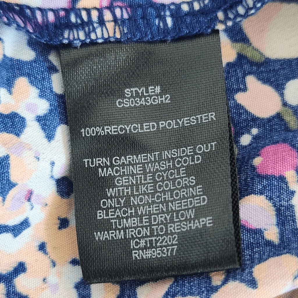 Sanctuary Matching Set Navy Floral Flirty Mini Skirt and Tank Top NWT Sz Medium