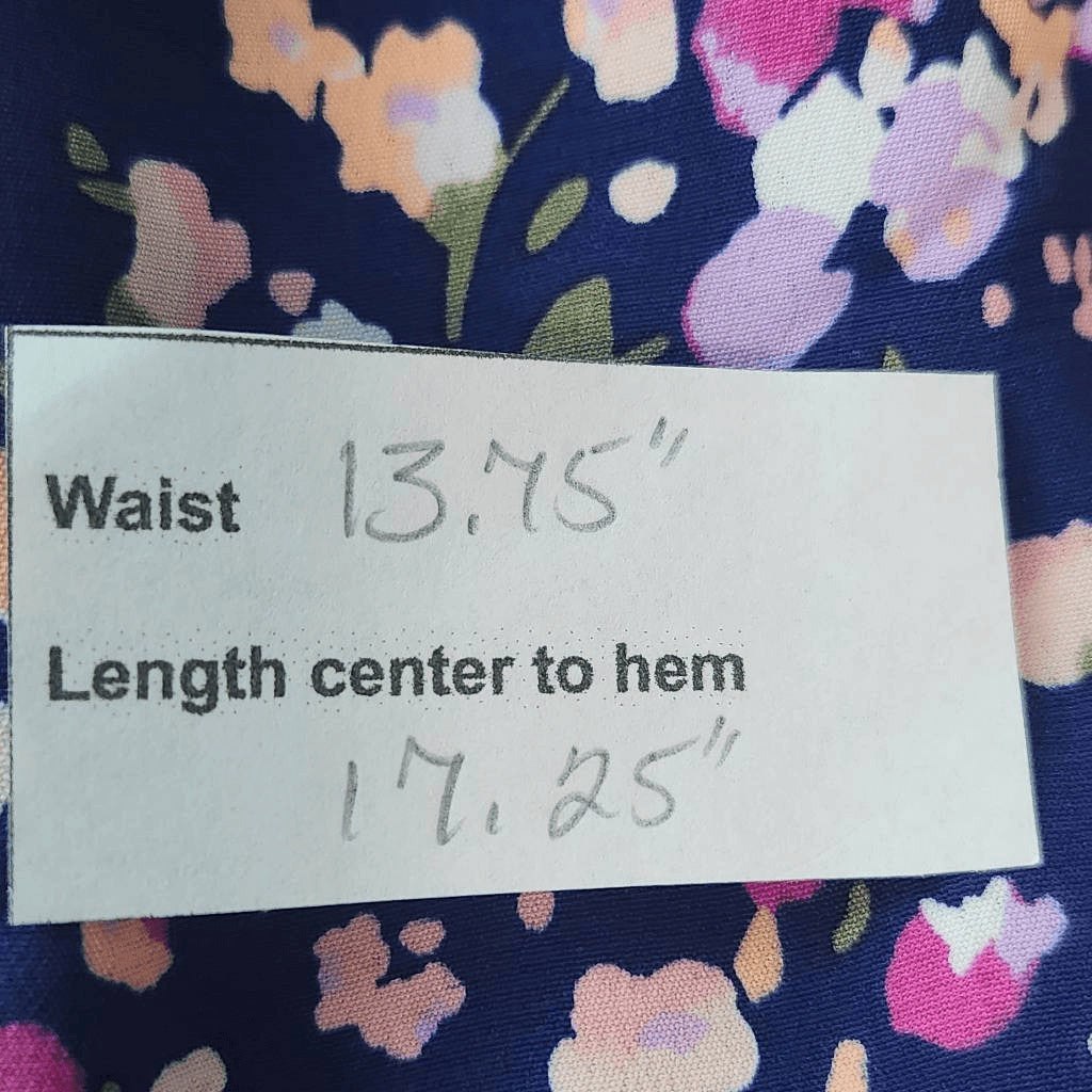 Sanctuary Matching Set Navy Floral Flirty Mini Skirt and Tank Top NWT Sz Medium