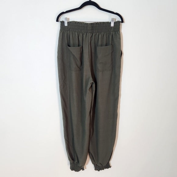 Shein Women's Army Green Joggers Size XL