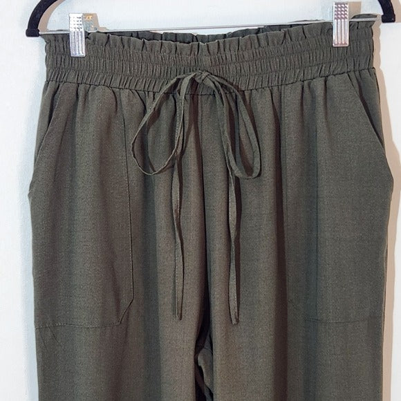 Shein Women's Army Green Joggers Size XL