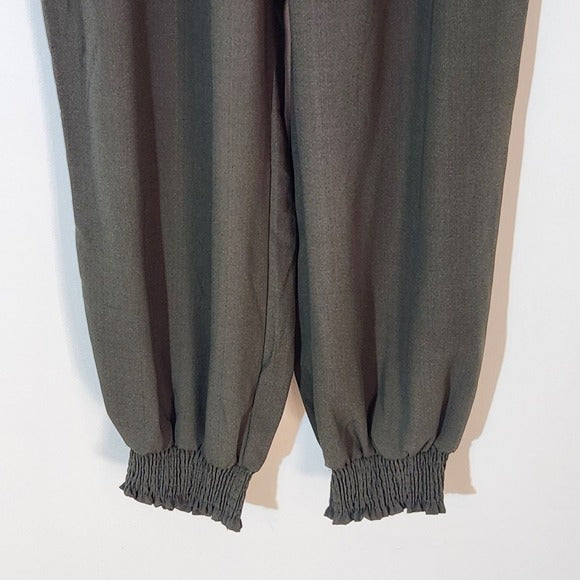 Shein Women's Army Green Joggers Size XL
