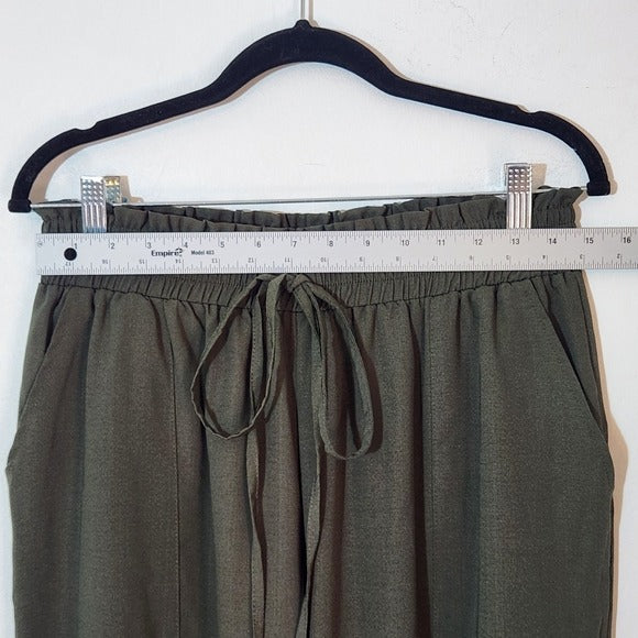 Shein Women's Army Green Joggers Size XL