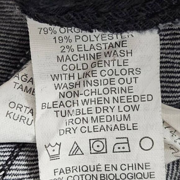 Prana Gray Straight Leg Jeans Size 16