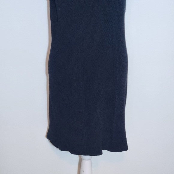 Endless Rose Black Sleeveless Knit Dress Size Large Black Knit Mini Dress