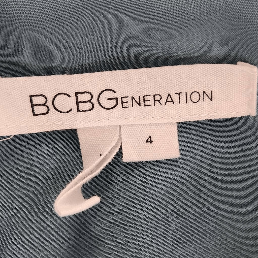 BCBGeneration Blue Dolman Sleeve Mini Dress Size 4 BCBG Blue Wedding Guest Dress