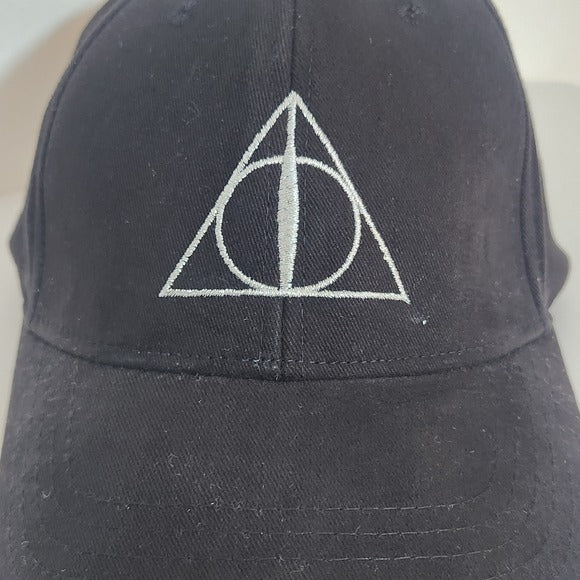 The Wizarding World of Harry Potter Black Deathly Hallows Hat One Size