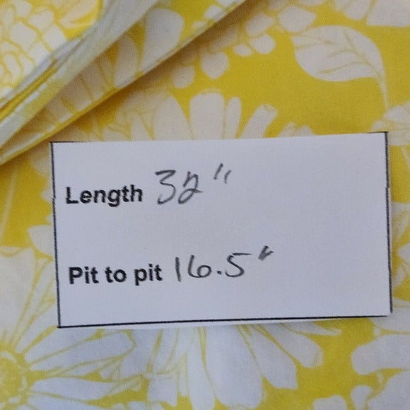Lisa Marie Fernandez for Target Yellow Floral Tiered Mini Dress Size XXS