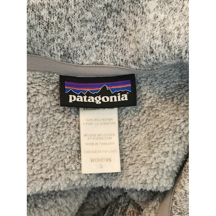 Patagonia Womens Gray Better Sweater Coat Size Small