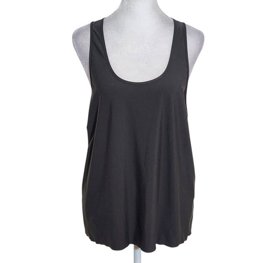 Athleta Gray Sleeveless Activewear Tank Top Size Medium Gray Athleta Tank
