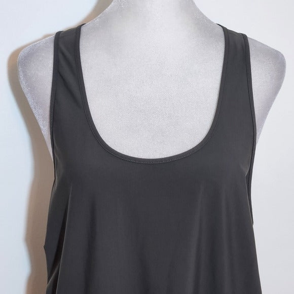 Athleta Gray Sleeveless Activewear Tank Top Size Medium Gray Athleta Tank