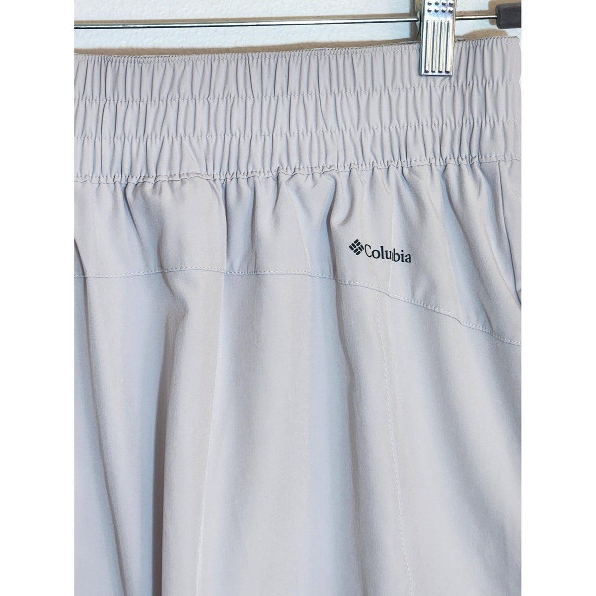 Columbia Light Gray Mini Performance Pull-On Skort Size Small