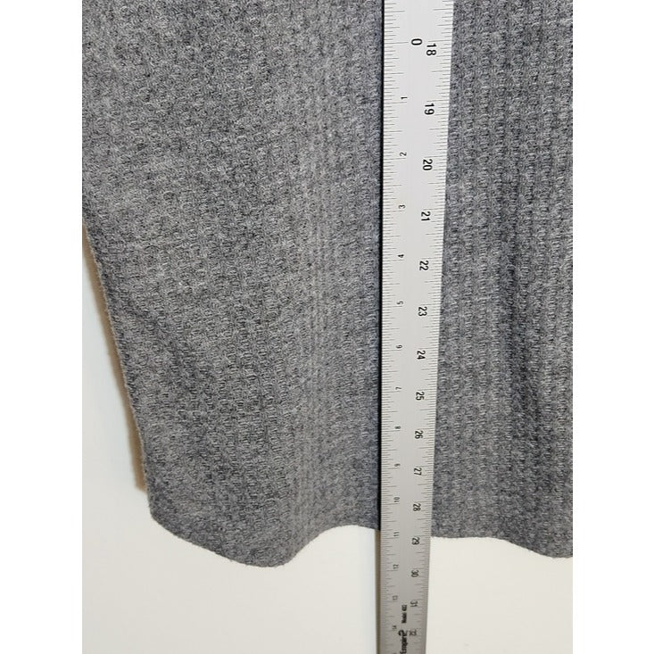 Torrid Gray Waffle Knit Long Sleeve Pullover Size 1X