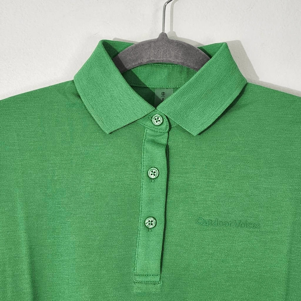 Outdoor Voices Green Cropped Polo NWT Size XXS Outdoor Voices Green Polo