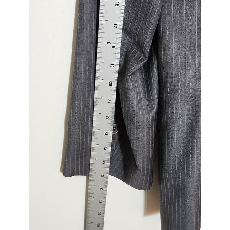Jos. A. Bank Gray Stripe Wool Blazer Size 42L