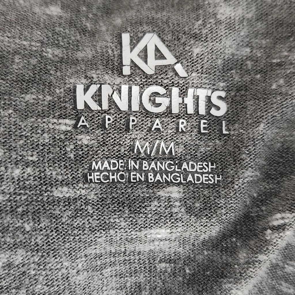 Women's University of Memphis Tigers Gray Raglan Short Sleeve Tee Size Medium