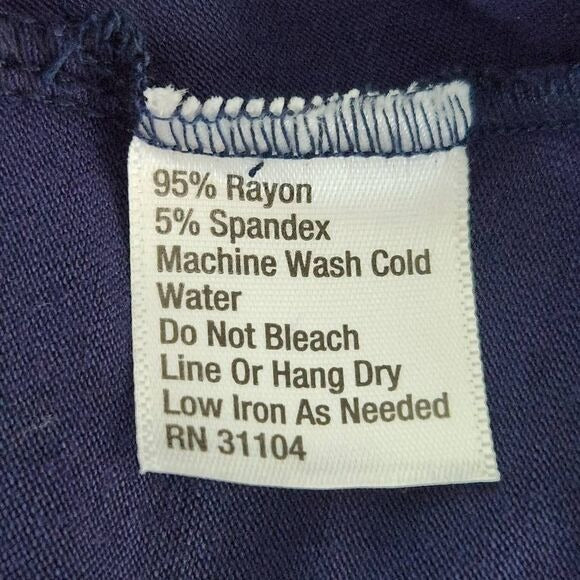 True Craft Navy High Low Dyed Knit Skirt Size Small Blue Dyed Boho Skirt, New