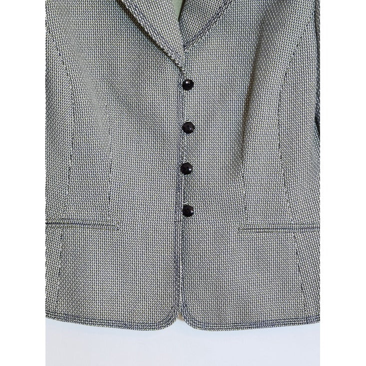 Liz Claiborne Navy and Green Blazer Size 12 NWT