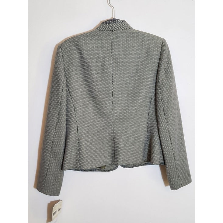 Liz Claiborne Navy and Green Blazer Size 12 NWT