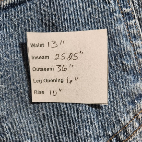 Madewell Women's High-Rise Jeans with Cut-Off Hems Size 25 Petite