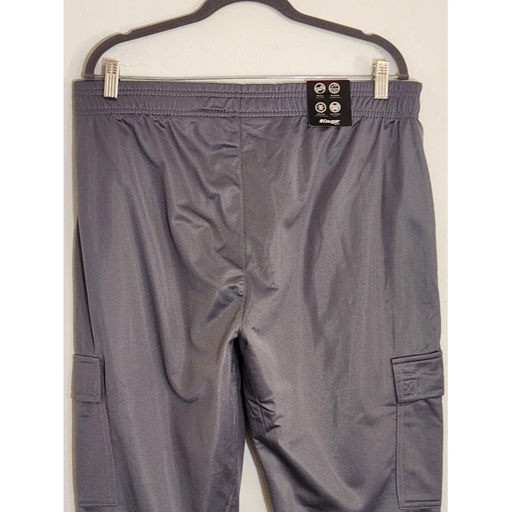 Cougar Sport Gray Cargo Jogger Pants Size XL NWT