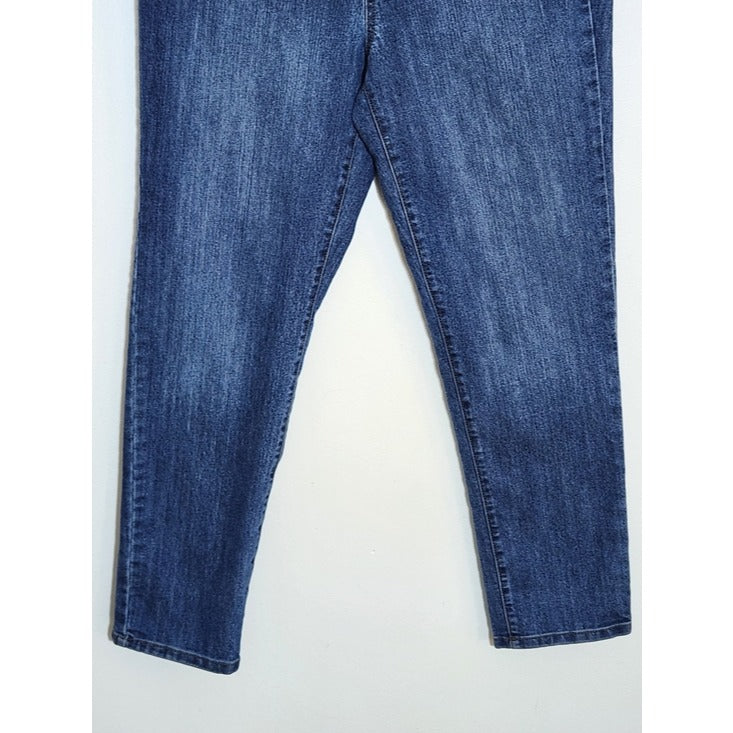 Style & Co Medium Wash Slim Leg Jeans Size 14 Petite