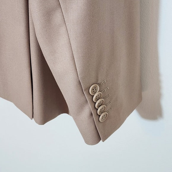 Studio Ferara Mens Khaki Sport Coat Size 46S NWT