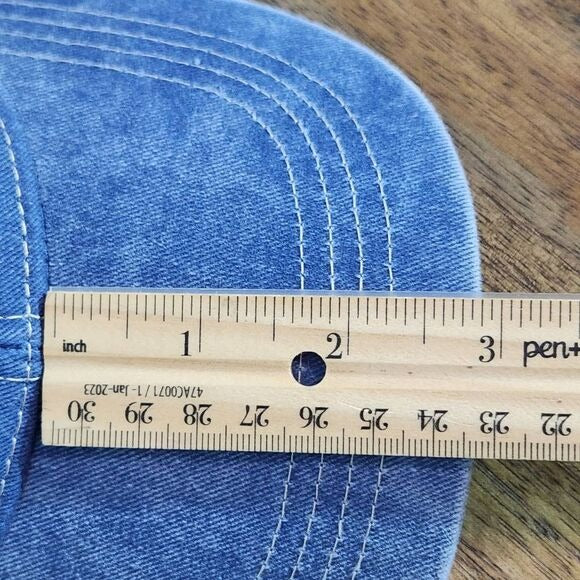 DK Caps Blue and Cream Alabama Baseball Cap One Size Alabama Trucker Hat