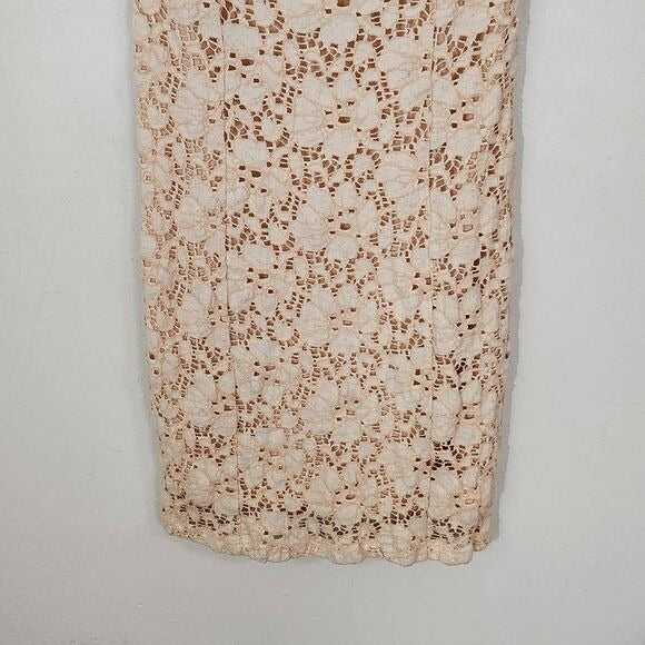 Pins and Needles Blush Bodycon Mini Dress NWT Small Romantic Bodycon Dress